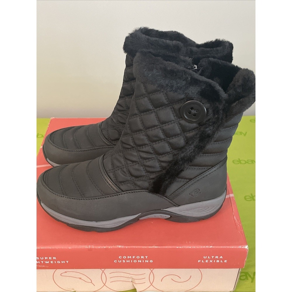 Easy Spirit Wylie Cold Weather Booties Size 6.5 Black NWT